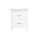 Patty 2 Drawer Bedside (W530 D420 H580mm)