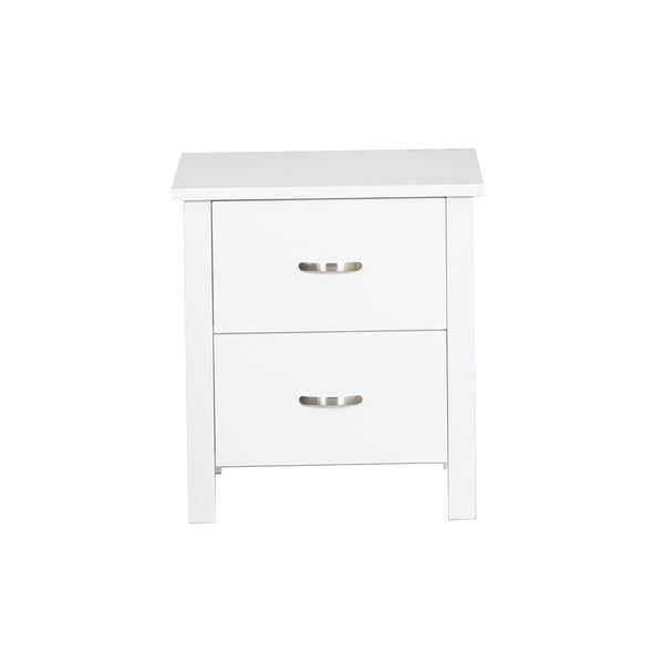 Patty 2 Drawer Bedside (W530 D420 H580mm)