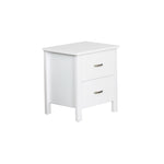 Patty 2 Drawer Bedside (W530 D420 H580mm)