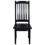 Carbon Black Dining Chair (W460 D520 H450/1050mm (Seat/Back))