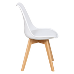 Aero White Dining Chair