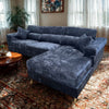 Midnight Sofa with Chaise
