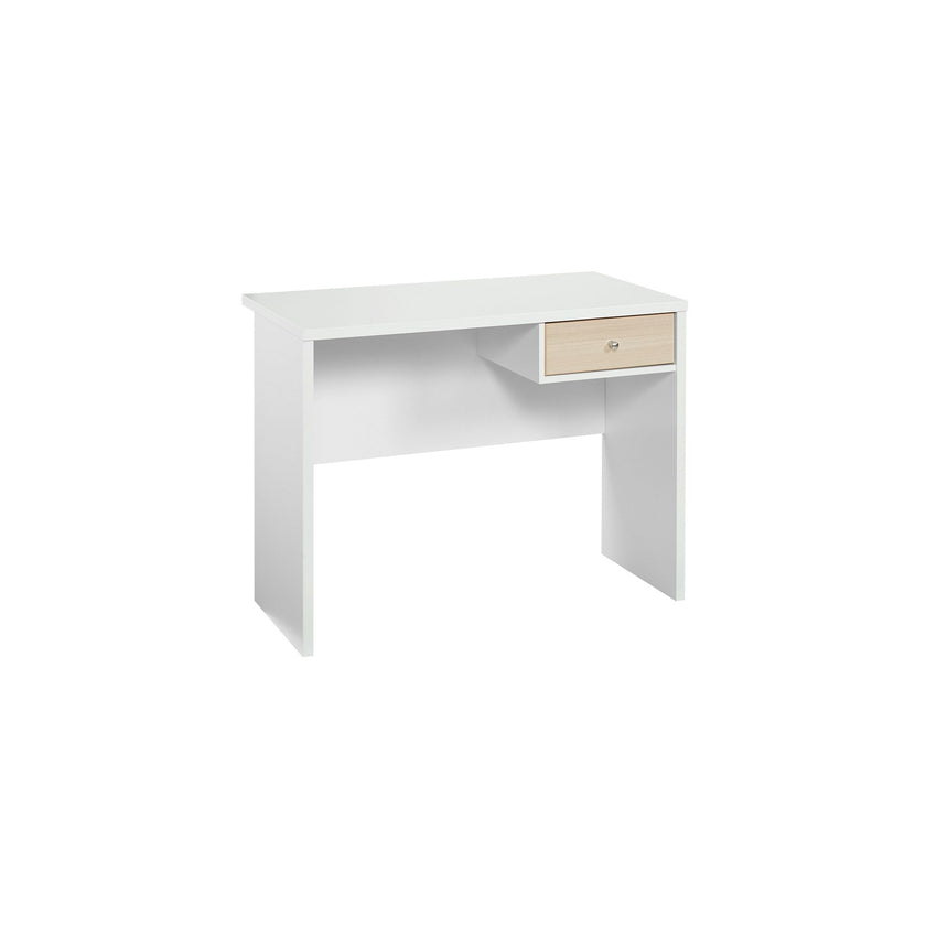 Cosmo-1-Drawer-Desk-White-beech