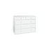 Cosmo-5-Drawer-Lowboy-White