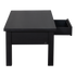 Spring 1 Drawer Black Coffee Table