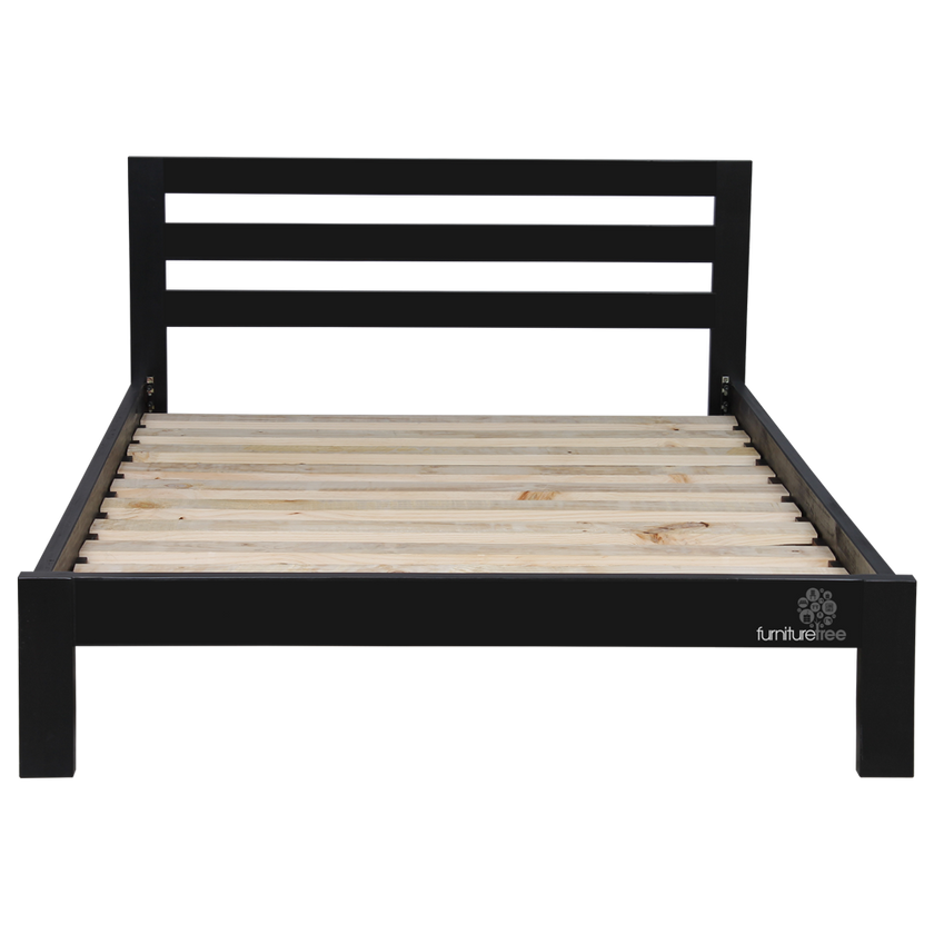 Black Alice Double Bed