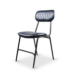 Datsun Chair Vintage Black PU (W42 D52 H87 SH47CM)