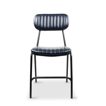 Datsun Chair Vintage Blue Pu - Assembled