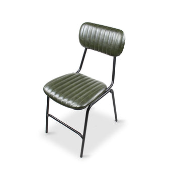 Datsun Chair Vintage Green Pu - Kitset