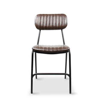 Datsun Chair Vintage Dk Tan Pu - Assembled