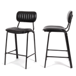 Datsun Barstool Vintage Tan PU ((W43 D49 H95 SH65CM))