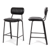Datsun Barstool Vintage Tan PU ((W43 D49 H95 SH65CM))