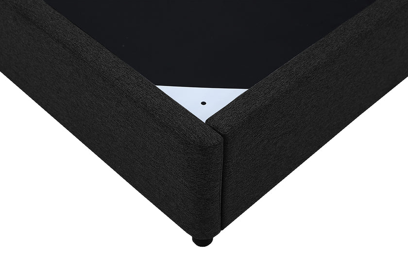 Denver Gas Lift Storage Bed Base (Black) - Double (W137 x H35 x 208 CM)