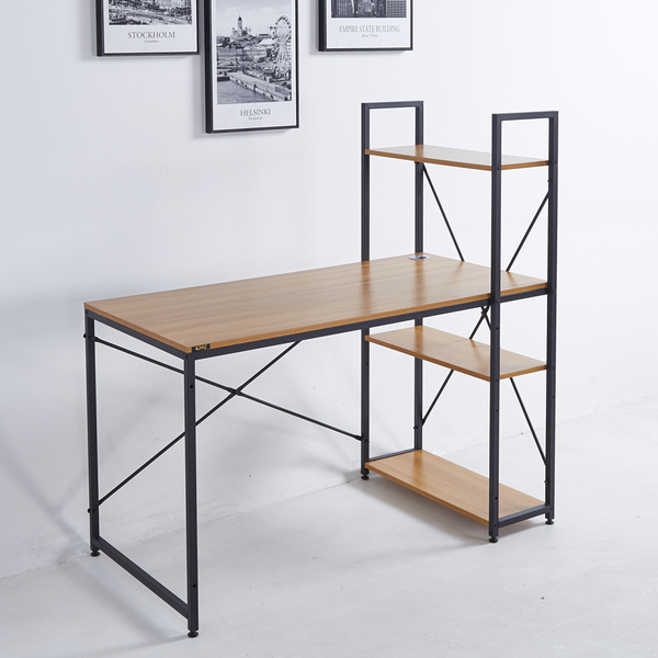 Desk With Bookshelves - Reversable *Kit (W1200 D600 H1220mm)