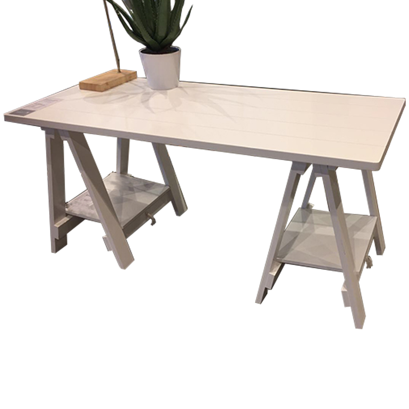 Trestle Desk 1600*700 White *Kit