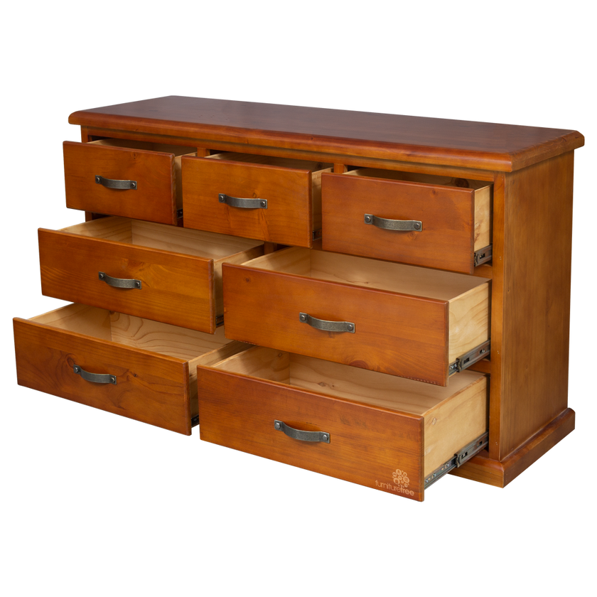 Felton 7 Drawer Lowboy