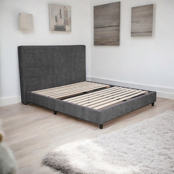 Dallas Modern Upholstered Bed - King