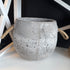 Archer Cement Planter w/Rope Handles LGE