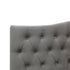 Milton Upholstered Buttoned Headboard (Soft Grey) - Super King (W1850 H1400 D130mm)
