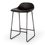 Haus Barstool Vintage Black PU (W42 D45 H76.5 SH65CM)