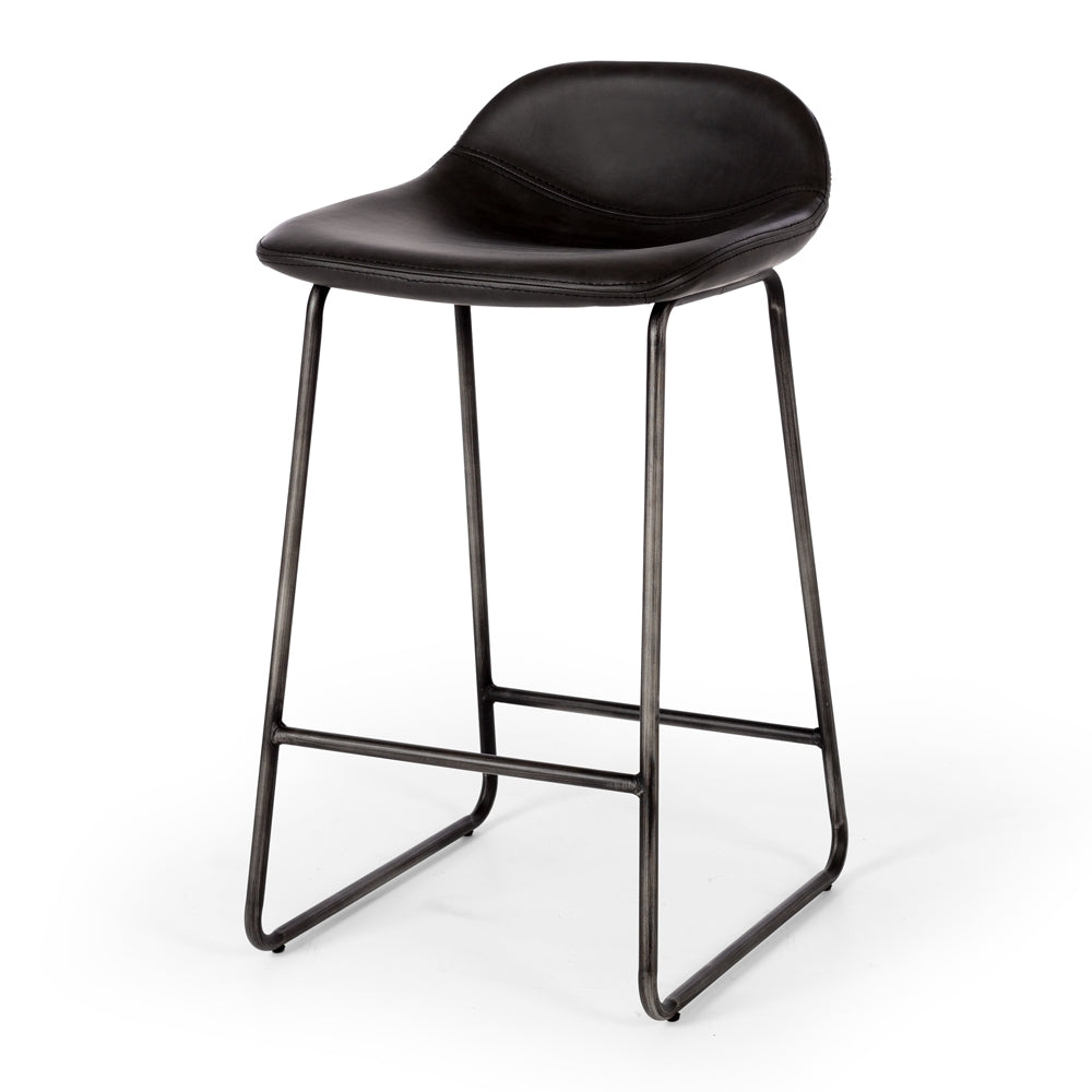 Haus Barstool Vintage Cognac PU (W42 D45 H76.5 SH65CM)