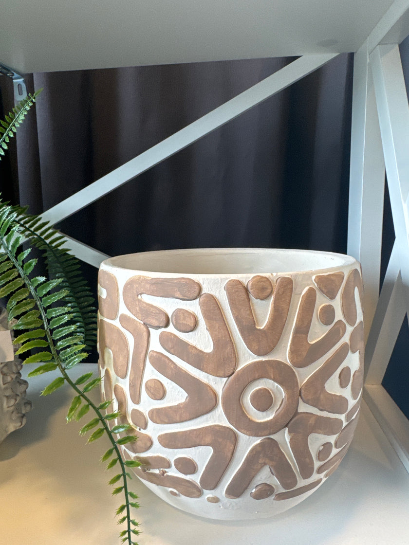 Lana Abstract Planter Large