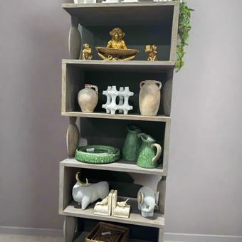 Santos Shelving Unit Recycled Timber