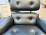 Fairview Swivel with Footstool - Leather