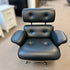Fairview Swivel with Footstool - Leather