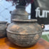 Aged Deep Umber Pot Belly Vase Small Medium