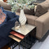 Luxor Aluminium & Iron Side Table Set of 3