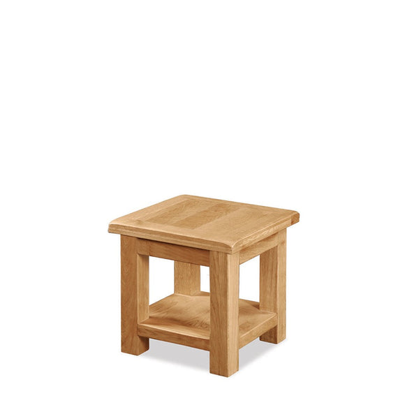 Salisbury Lamp Table with Drawer (W50 D50 H50CM)