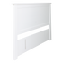 Master Queen Headboard - White