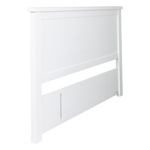 Maestro Queen/King Headboard - White (W1645 H1130mm)