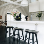 Fuji Barstool Black Oak (W39 D37 SD32 SH65CM)