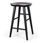 Fuji Barstool Black Oak (W39 D37 SD32 SH65CM)