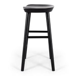Fuji Barstool Black Oak (W39 D37 SD32 SH65CM)