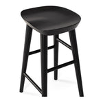 Fuji Barstool Black Oak (W39 D37 SD32 SH65CM)