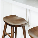 Fuji Barstool Deep Oak (W39 D37 SD32 SH65CM)