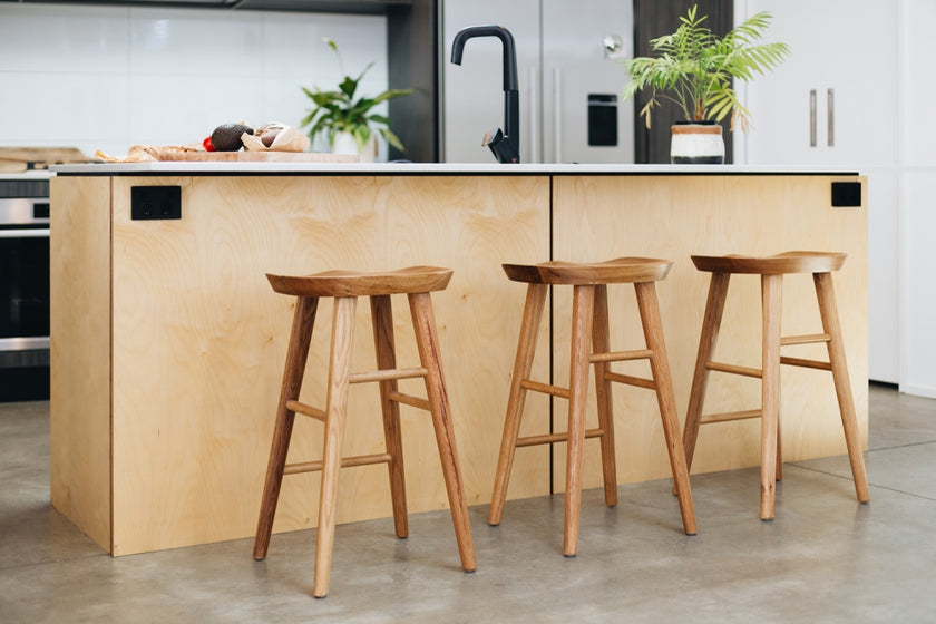 Fuji Barstool Natural Oak