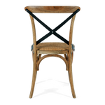 Villa X-back Chair Smoked Oak Rattan Sea