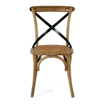 Villa X-back Chair Smoked Oak Rattan Sea