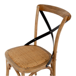 Villa X-back Chair Smoked Oak Rattan Sea