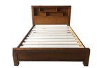 Woodside Queen Bed with Bookcase Head (L2320 W1660 H1200/580mm)