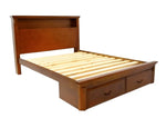 Marina Queen Bed with Storage (L2280 W1700 H1210/390mm (Head/foot)