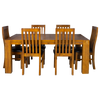 Woodside 1.5 7 pcs Dining Suite
