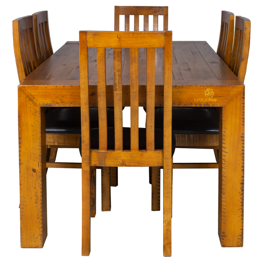 Woodside 1.5 7 pcs Dining Suite