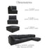 Orlando 5 Piece Modular Sofa - Latte