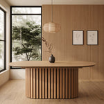 Horizon Oval Dining Table 2.1 (W2100 D1000 H760)