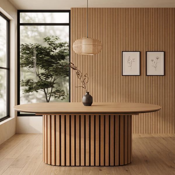 Horizon Oval Dining Table 2.1 (W2100 D1000 H760)
